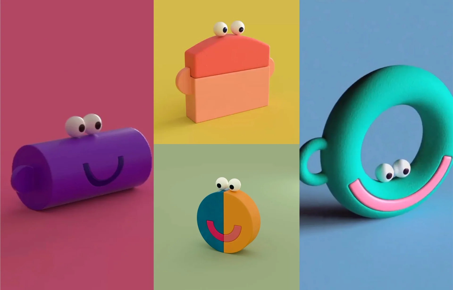 3D animation project visual