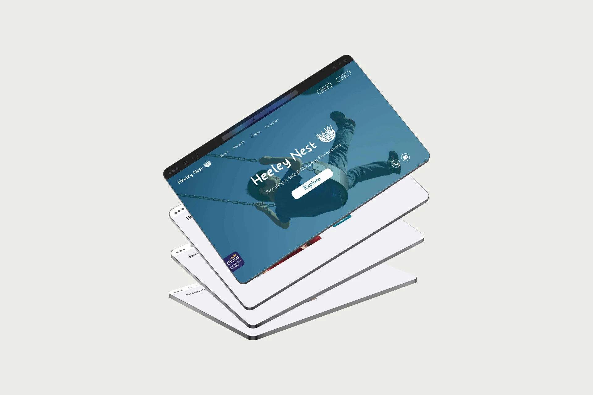 Heeley Nest brand identity